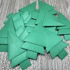 ＊折り紙　ミニクリスマスツリー　30個＊