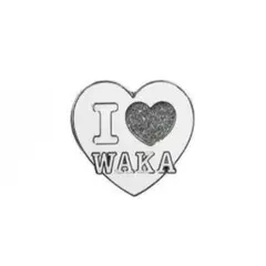I WAKA ハート型 ピンバッジ セット I WAKA ハート型 ピンバッジ 3種類セット - メルカリ