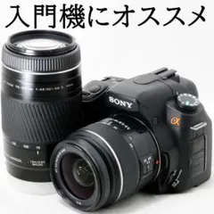⭐️良品⭐️SONY ソニー α200 300mmダブルズーム★手振れ補正付き★のサムネイル