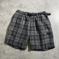 ノースフェイス チェック ナイロン ショーツ THE NORTH FACE L