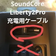 SoundCore　Liberty2Pro　充電ケーブル