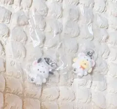 サンリオ めじるしアクセサリー ポチャッコ ポムポムプリンふわふわスノー セット