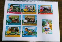 とび森amiiboカード 7枚セット　ケチャップ 14他　おまけ付き