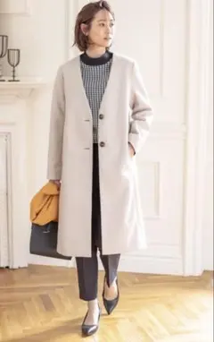 Honeys カラーレスコート Sサイズ