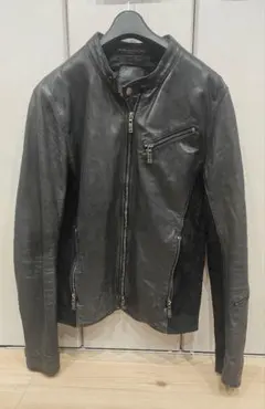 02DERIV　レザー ライダース ジャケット ホースレザー3