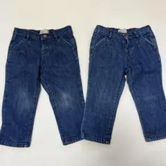 babyGap デニムパンツ 80サイズ　2点セット