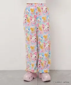 【平成ファンシー×WEGOコラボ】 ハッピーマーチ　パンツ