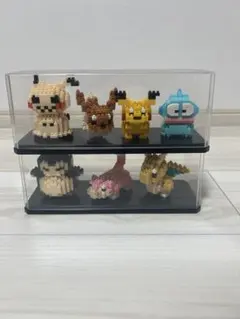 ナノブロック ポケットモンスター 6体セット ケース付き