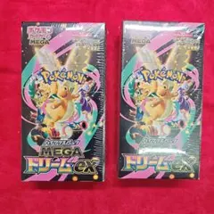 ポケモンカードゲーム MEGA ドリームEX 10パック入り 2BOX