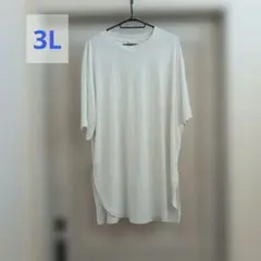 little lily 半袖 Tシャツ ホワイト 3L 大きいサイズのサムネイル