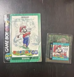 マリオゴルフGB ゲームボーイカラー専用 説明 書付き