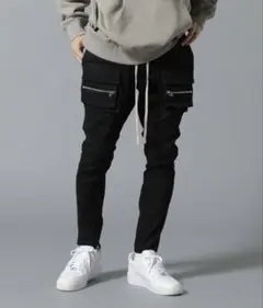 DANKE SCHON ブラック スキニーパンツ L.H.P（エルエイチピー） パンツ DankeSchon/ダンケシェーン/COATING