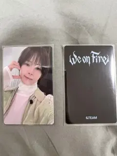 &TEAM we on fire トレカ b&n K ケイ アメリカ - メルカリ