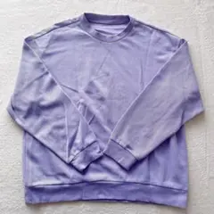 無印良品　無印　スウェット　ユニセックス　XL パープル