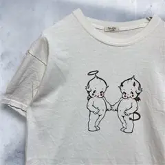 BHKB ダサカワ Tシャツ 古着 キューピー 赤ちゃん 天使 悪魔 イラスト