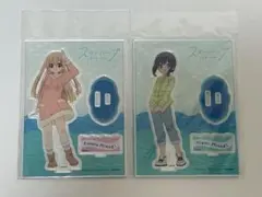 スローループ 横須賀海軍カレー本舗 缶バッジセット　ひより　小春 スローループ 横須賀海軍カレー本舗 缶バッジセット ひより 小春