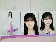 乃木坂46 筒井あやめ 生写真3枚セット