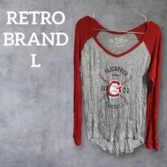 RETRO BRAND Vancouver Baseball Tシャツ【L】