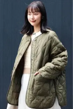 レイビームス キルティングジャケット