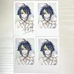 にじさんじ 伊波ライ 6周年 チェキ レア1枚・ノーマル3枚 まとめ売り⑦