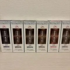 WELLA COLOR STUDIO クリームタイプヘアカラー 6個セットのサムネイル