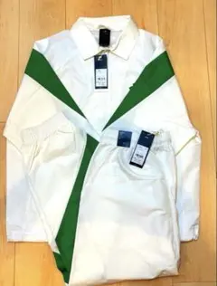 新品adidas 上下セットL ウインドフルジップ スタジアム トラックトップ