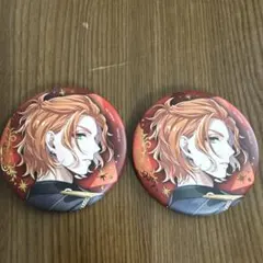 ツイステ ブレイジングジュエル 缶バッチ二個セット