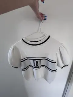 Darich DDハーフスリーブニットトップス