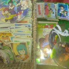 アマダドラゴンボールZ ミニカード 未開封束 28枚アルバム3種ビニール