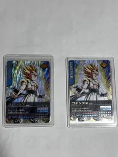 ドラゴンボールデータカードダス ゴテンクス2枚 爆レア 121-Ⅰ