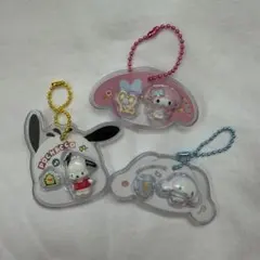 サンリオキャラクターズ パッケージチャーム＆チョコボーロ