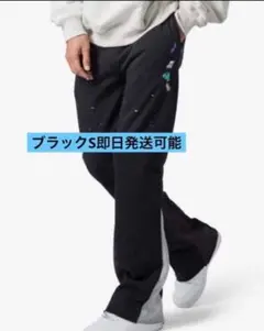 お値下げ 新品MNMLミニマル ブーツカット スウェットパンツ ブラックS 