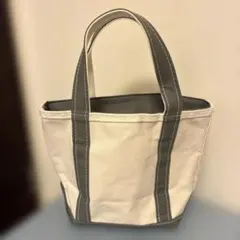 L.L.Bean ボーンアンドトートバッグ ジップトップグレー