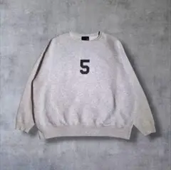 00's vintage スウェット グランジ y2k クルーネック L グレー