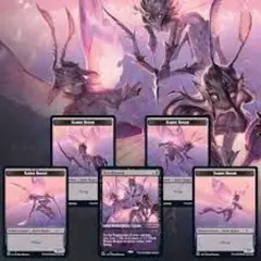 MTG 苦花/Bitterblossom 4枚 Secret Lair MTG 苦花/Bitterblossom 4枚 Secret Lair Bitterblossom Dreams