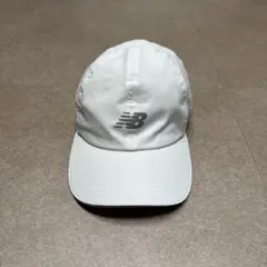 New balance ニューバランス　キャップ　帽子　ランニング　白のサムネイル