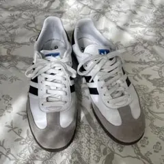adidas Samba ホワイト/ブラック スニーカー