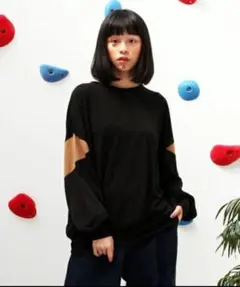 stof 岸壁の配色プルオーバー