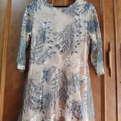 JUSTCavalliレイヤード風 ノースリーブ ダマスク柄 イエロー - メルカリ