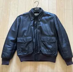 L.L.BEAN 70s 80s A-2 USA レザージャケット 36サイズ