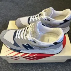 希少·美品】new balance 997 MOONSHOT グレー/ネイビー - メルカリ