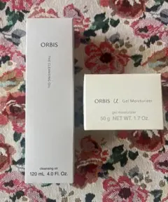 ORBIS U Gel Moisturizer 50g&クレンジングオイル