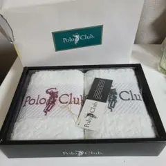 Polo Club タオル2枚セット ロゴ入
