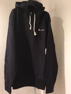 希少チャンピオンリバースウェーブパーカーネイビー2XLパーカー