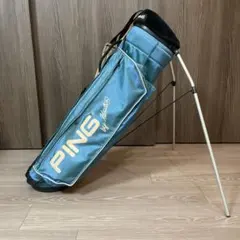 PING スタンドバッグ 青 ピンのサムネイル