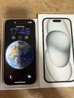 iPhone15 128GB SIMフリー　箱あり