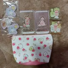 すみっコぐらし　ポーチ　アクリルスタンド