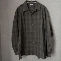 GU チェック柄 長袖シャツ ジャケット