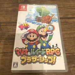 【美品】Switch マリオ&ルイージRPG ブラザーシップ!