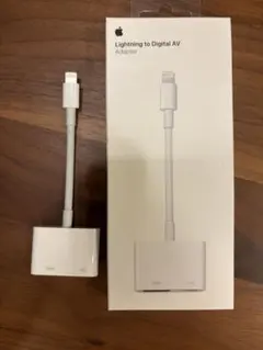 【Apple純正】ライトニングケーブル HDMI 変換アダプタ
